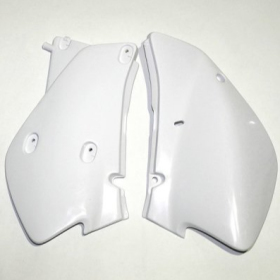 Ufo galiniai šoniniai plastikai HONDA XR 650R 00-07 Balta