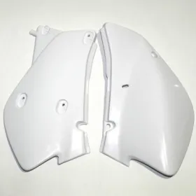 Ufo galiniai šoniniai plastikai HONDA XR 650R 00-07 Balta