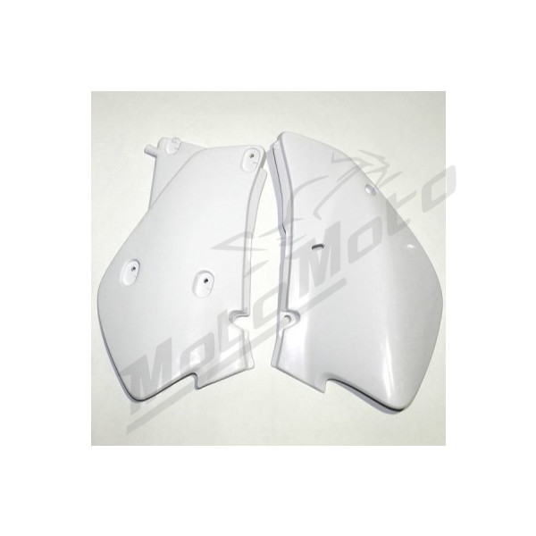 Ufo galiniai šoniniai plastikai HONDA XR 650R 00-07 Balta