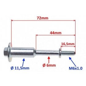 Cylinder head bolts M6x1 2pcs