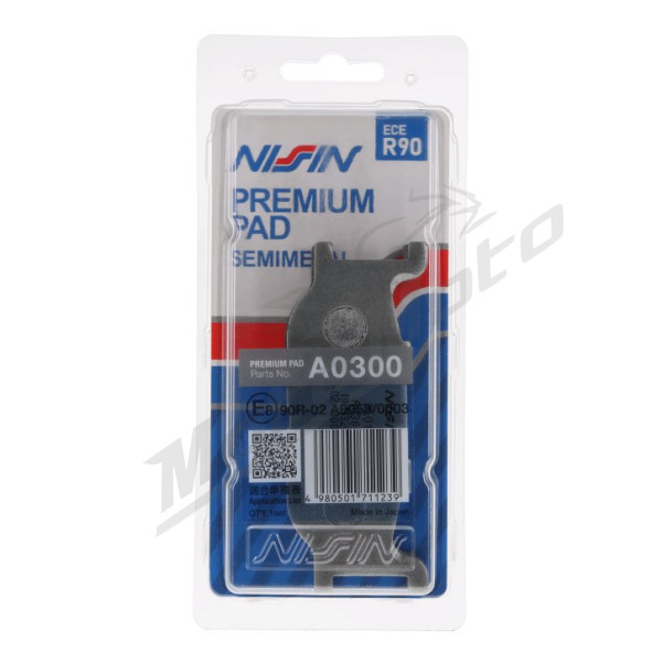 Nissin Brake Pads Yamaha Bolt / Diversion / Drag Star / Grand Majesty 250-1600cc 91-20