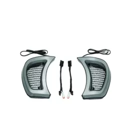 KURYAKYN Headlight Vent Accents With LED Lights Harley Davidson FLHTK / FLTRK / FLTRXSE / FLTRXST / FLTRXSTSE 1690/1977 15-24