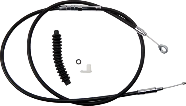 DRAG SPECIALTIES High-Efficiency Black Vinyl Clutch Cable Harley Davidson FLHR / FLHRC / FLHRSE / FLHT 1584-1800cc 08-16
