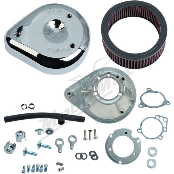 S&S CYCLE Teardrop Air Cleaner Harley Davidson FLHR / FLHRC / FLHRXS 1584-1800cc 08-17