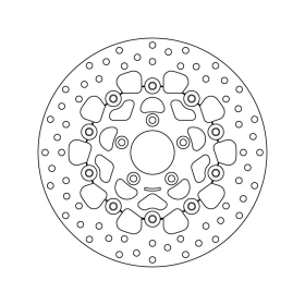 Brembo Serie Oro priekinis stabdžių diskas Harley-Davidson