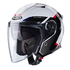 Open Jet Helmet Caberg Flyon II Boss white/black/red/blue