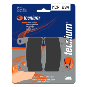 TECNIUM Racing Sintered Metal Carbon Brake pads MCR234 Hyosung GD / GT / ST7 250-750cc 11-18