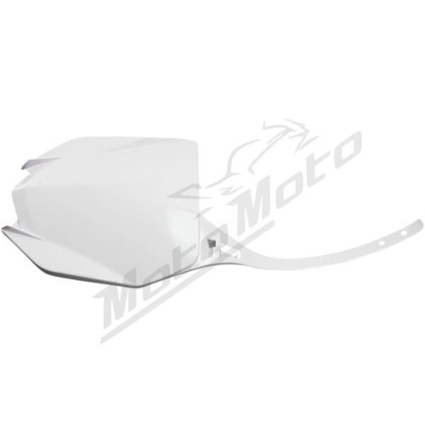 UFO Front Number Plate Yamaha YZ / YZ X / YZ FX / YZ F 125-450cc 18-> White