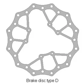 Delta braking front brake disc WAVE ULTRA LIGHT Honda CRF 250-450 15-21