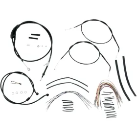 BURLY BRAND Ape Hangers handlebars Cables / Lines Extension Kit Harley Davidson XL 883-1200cc 2007-2013
