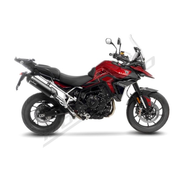 LEOVINCE LV One Evo Black Edition Slip-on Muffler TRIUMPH TIGER 900 GT 2024