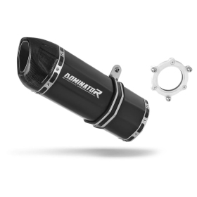 Kawasaki ZX6R 1998-2002 Exhaust Silencer Muffler HP1 BLACK + dB killer