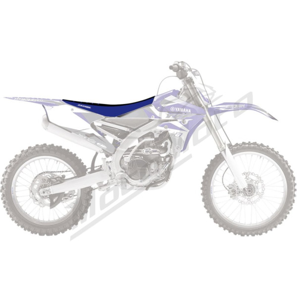 Blackbird Racing Double Grip 3 Sėdynės Užvalkalas Yamaha WR F / YZ F 250-450cc 14-18 Mėlyna/Juoda