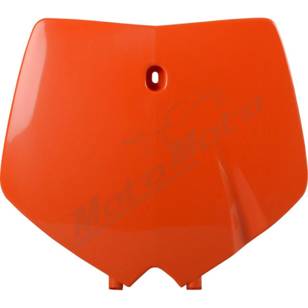 POLISPORT Front Number Plate Orange KTM XC / SX 125-380 99-02