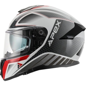 APEX Helmet FT300 New York Grey/Red