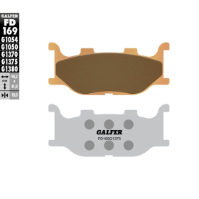 GALFER HH Sintered Brake Pads ITALJET / YAMAHA 125-1300cc 93-24