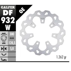 GALFER Priekinis stabdžių diskas Harley Davidson FLHR / FLHTCU / FLHTK / FLTRK / FLTRUSE 1687-1917 12-23