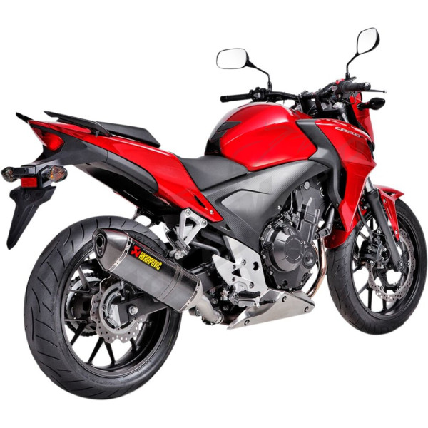 AKRAPOVIC Slip-On Anglies pluošto Duslintuvas Honda CB / CBR 400-500 13-16