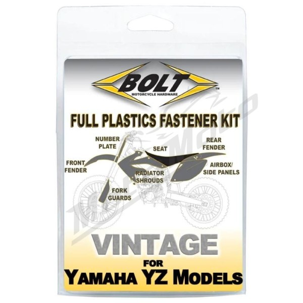 BOLT Plastics Fastening Kit Yamaha WR / YZ 250-450cc 23-25
