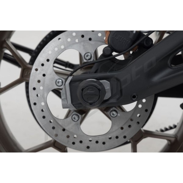 SW-MOTECH Rear Axle Slider Set Zero SR/F 14.4 19-22