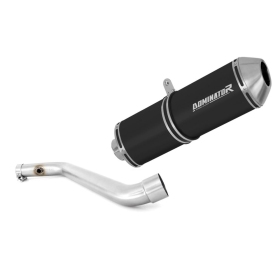 BMW R850RT 1996-2005 Dominator Exhaust Silencer Muffler OVR BLACK + dB killer
