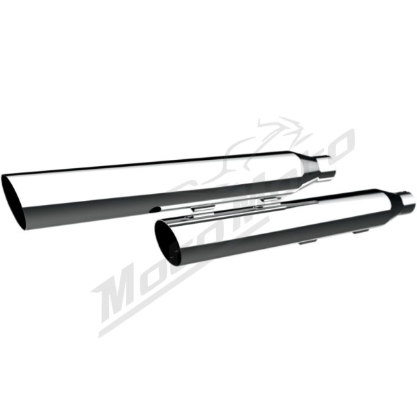 KHROME WERKS 3" HP-Plus® Slip-On Mufflers Harley Davidson FLSTC / FXCW / FXCWC / FXSB / FXST / FXSTB / FXSTC 1584-1800 07-17