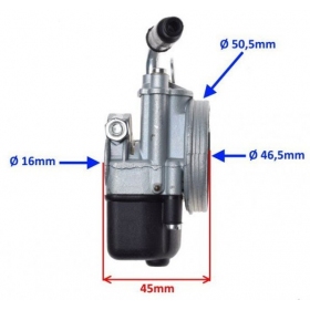 Carburetor PIAGGIO BRAVO / CIAO / GILERA CITTA 50cc 1976-2004