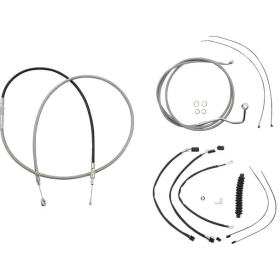 MAGNUM SHIELDING XR Handlebar Installation Kit Chrome 38/43cm Harley Davidson FLTRT / FLTRK / FLTRKSE / FLTRXSE / FLTRX 1750/1977 21-24
