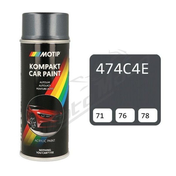 MOTIP Coloured paint 474C4E 400ml