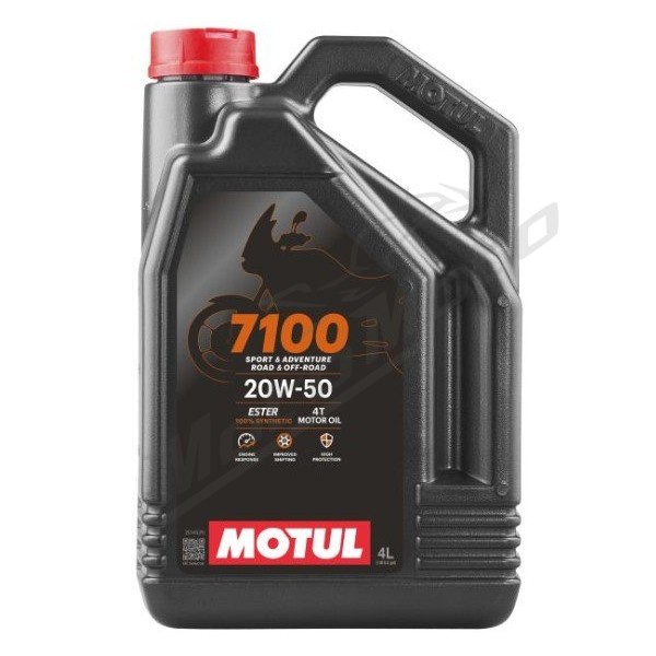 MOTUL 7100 20W50 synthetic oil 4T 4L