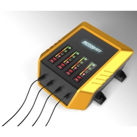 Akumuliatoriaus pakrovėjas Motobatt 4x 9 pakopų 12V 2,0A
