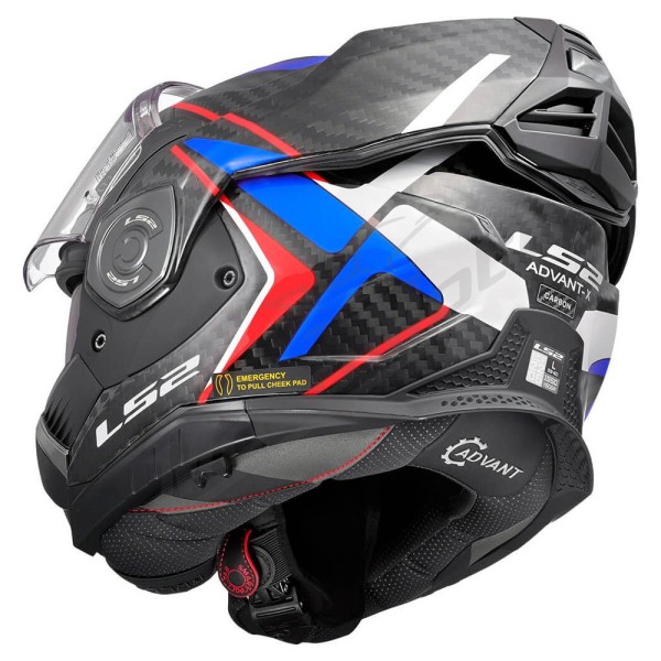 Modular Helmet LS2 FF901 ADVANT X CARBON FUTURE 2