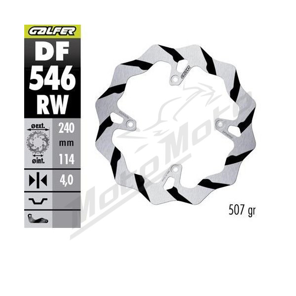GALFER Rear brake disc Ducati Desmo 450MX 24-26