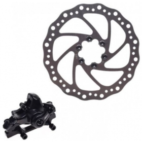 BICYCLE BRAKE DISC +CALIPER (REAR) MaxTuned Ø160mm