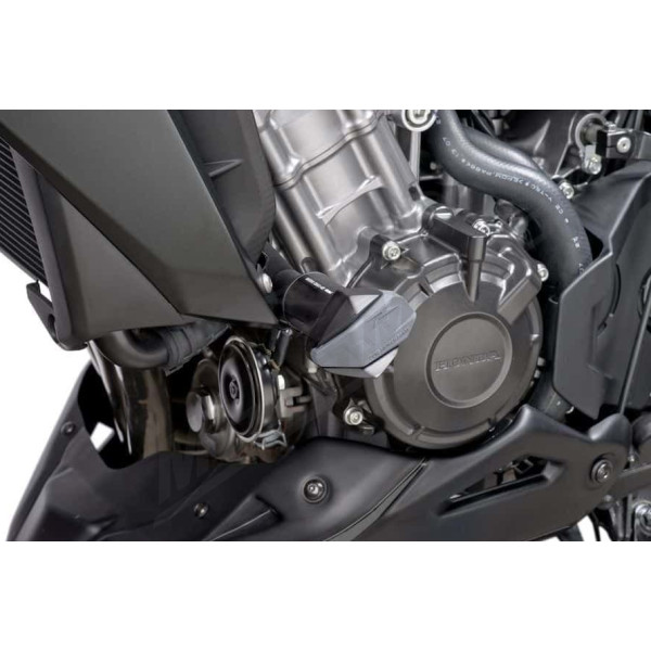 Puig Crash Pads R12 Honda CB650F 14-16 C/Black