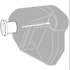 Givi PL7705CAMKIT installation kit for the side case holder PL7705CAM 