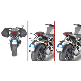 GIVI Remove-X Šoninių krepšių laikikliai Triumph Speed Triple 1200RS 21-22