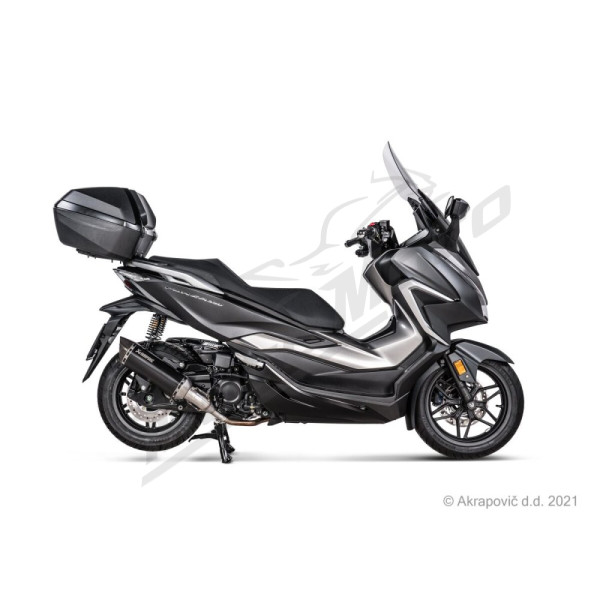 AKRAPOVIC Slip-On Line Muffler Stainless Steel / Carbon Fiber Honda ADV / NSS 350 21-24