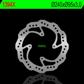NG BRAKES Front Wave Fixed Brake Disc 240mm Husqvarna / KTM 85cc 12-16
