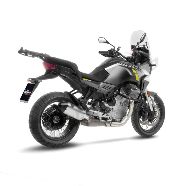 LEOVINCE LV-14 Titanium Slip-On Muffler MOTO GUZZI STELVIO 1000 24-25