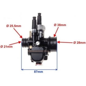 Carburetor 56553 21mm PHBG (Manual choke)