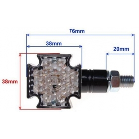 Universal turn signals LED 2pcs