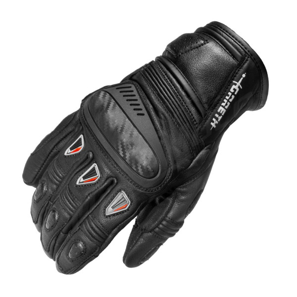 GARETH Speed  Leather Gloves Black