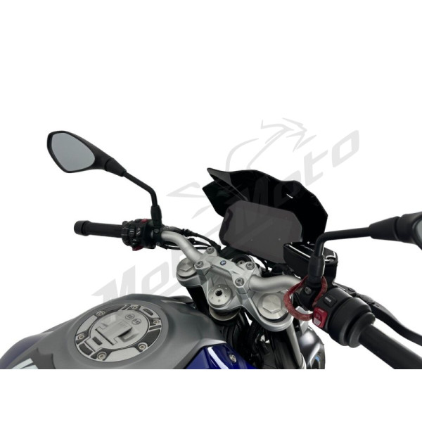 WRS TOURING Priekinis stiklas Matinis Juodas BMW F900R 20-24