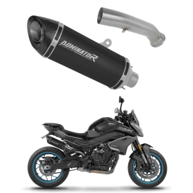 Duslintuvo kompl. Dominator CF MOTO 800 NK 2023-2026 HP8 BLACK + dB killer