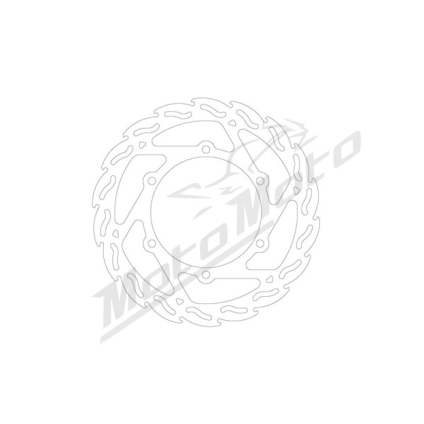MOTO-MASTER Flame Front Brake Disc Husqvarna Svartpilen / Vitpilen 125/401 24-25