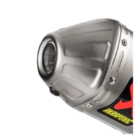 AKRAPOVIC End Cap Titanium Fantic / Yamaha 250 18-25