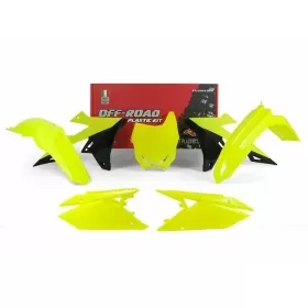 RACETECH Plastic Kit Suzuki RM-Z 250/450cc 18-23 Neon Yellow/ Black