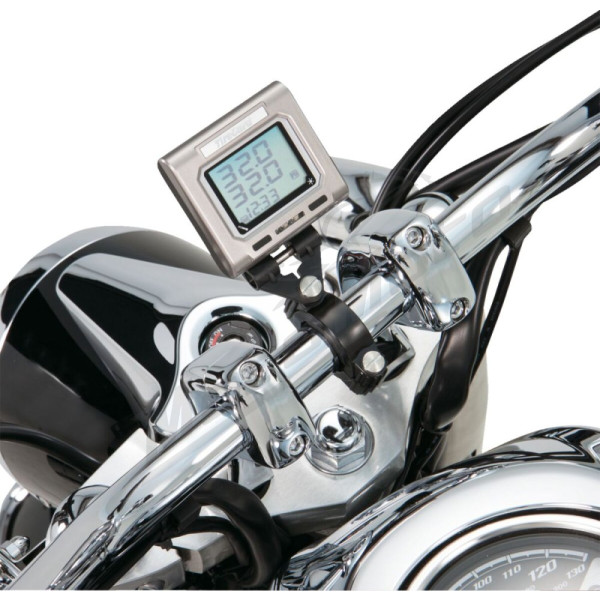 SHOW CHROME Handlebar Mount Tire Pressure Monitor System Can Am / Honda / Indian / Kawasaki / Suzuki / Victory / Yamaha 600-2000 86-24