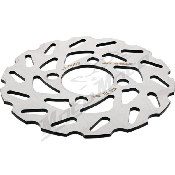All Balls Racing Front Brake Disc 161mm Yamaha YFM / YFZ 125-700cc 01-25